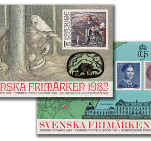 Schwedische Jahreszusammenstellungen 1981-82