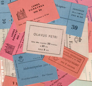 Swedish booklets 1939-71, standard