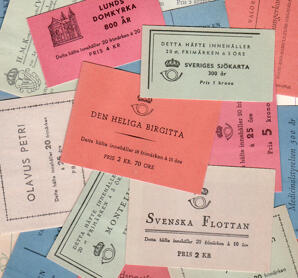 Swedish booklets 1939-71, large