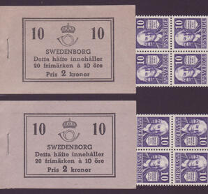 2 booklets H33 Emanuel Swedenborg